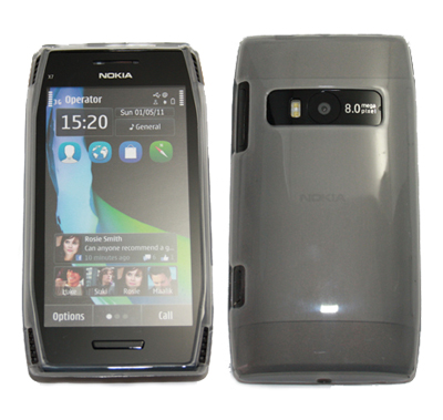Silikon Case für Nokia X7 transparent