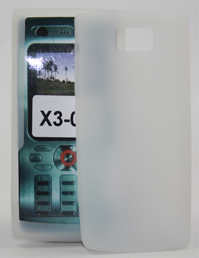Silikon Case weiß für Nokia X3-02