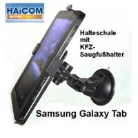 Haicom Halteschale + Saugfußhalter Samsung Galaxy Tab