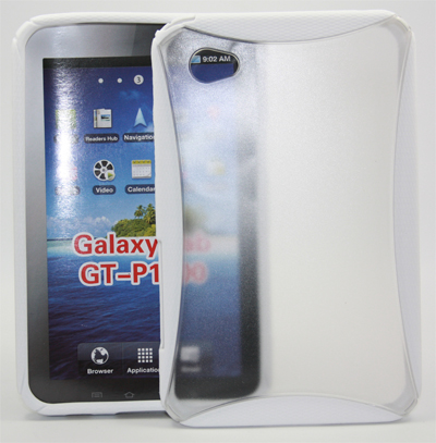 Protector Case weiß gerahmt für Samsung Galaxy Tab