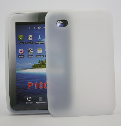 Silikon Case weiß für Samsung Galaxy Tab
