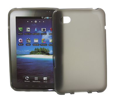 Silikon Case transparent schwarz für Samsung Galaxy Tab