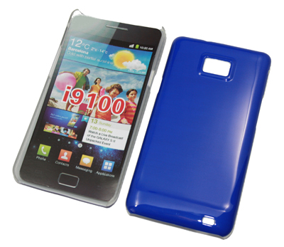 Crystal Case einteilig blau für Samsung I9100