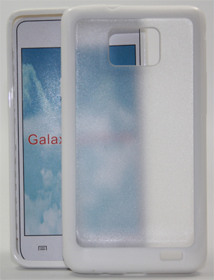 Protector Case weiß für Samsung I9100
