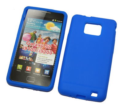 Silikon Case blau / Samsung I9100