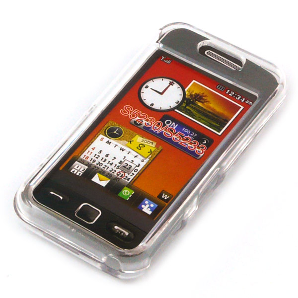 Crystal Case transparent für Samsung S5230