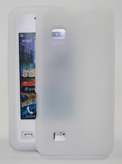 Silikon Case weiss für Samsung S5260