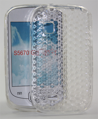 Silikon Case transparent für Samsung S5670 Galaxy Fit