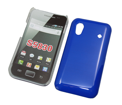Crystal Case einteilig blau für Samsung S5830