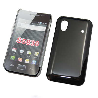 Crystal Case einteilig schwarz für Samsung S5830