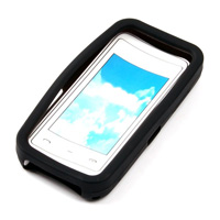 Silikon Case Black für Nokia 2730
