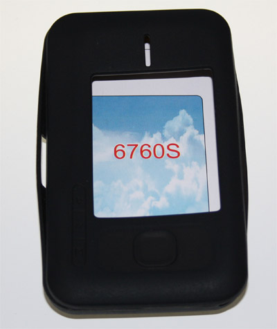 Silikon Case schwarz für Nokia 6760