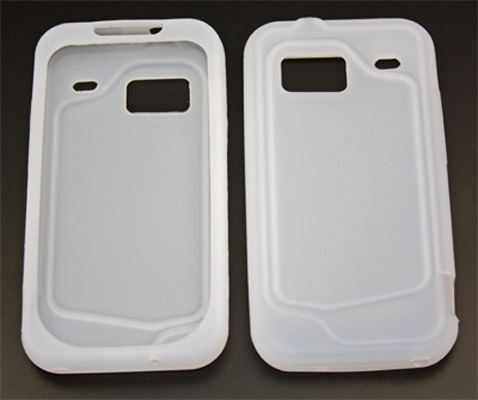 Silikon Case weiss für HTC Wildfire