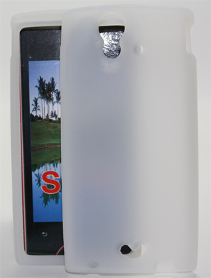 Silikon Case weiß / Sony Ericsson Xperia Ray