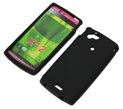 Silikon Case schwarz für Sony Ericsson X12