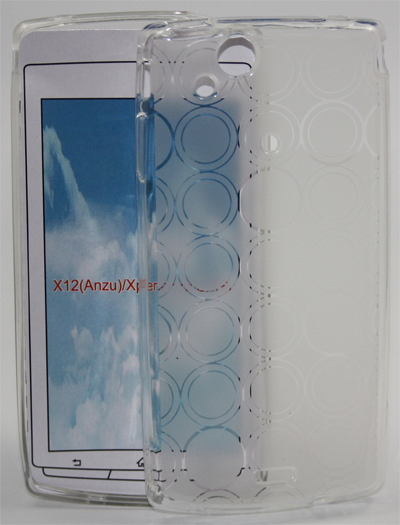 Silicon Case transparent für Sony Ericsson X12 Arc