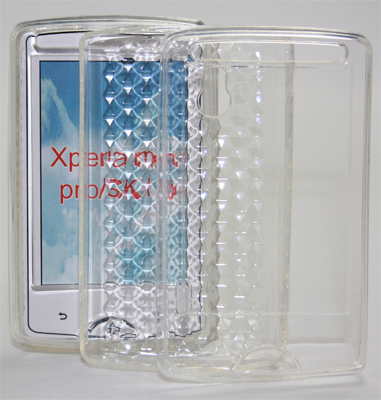 Silikon Case transparent  Sony Ericsson Xperia mini Pro