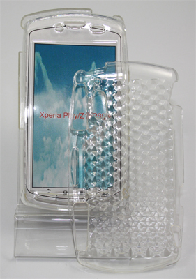Silikon Case transparent 2-teilig für SE Xperia Play