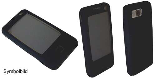 Silikon Case für Nokia 5730 schwarz