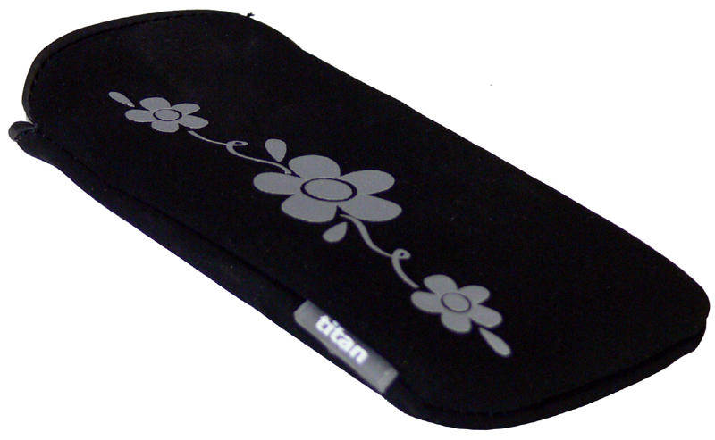 Etui Tasche Silver Flower A