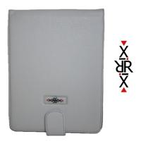 XiRRiX Premium PU Tasche vertikal für Apple iPad grau
