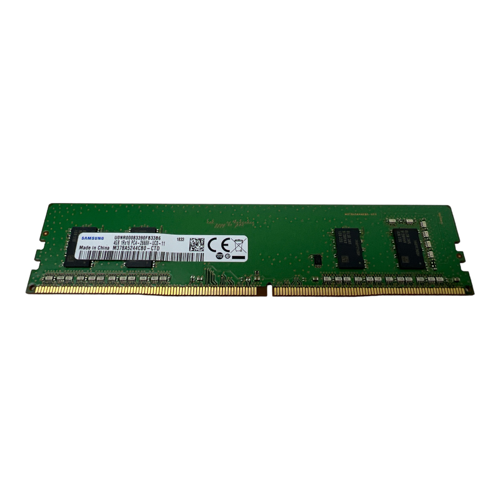Samsung M378A5244CB0-CTD 4GB DDR4 RAM 1Rx16 PC4-2666V UC0-11 non