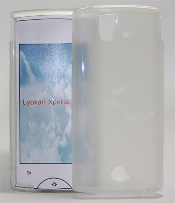 Silikon Case für Sony Ericsson Xperia Ray transparent Etui Tasche 